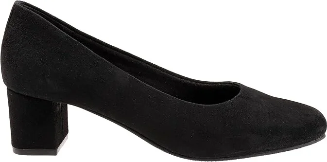 Trotters Daria High Women's Heels Black Suede : 12 N (AA) - Image 7