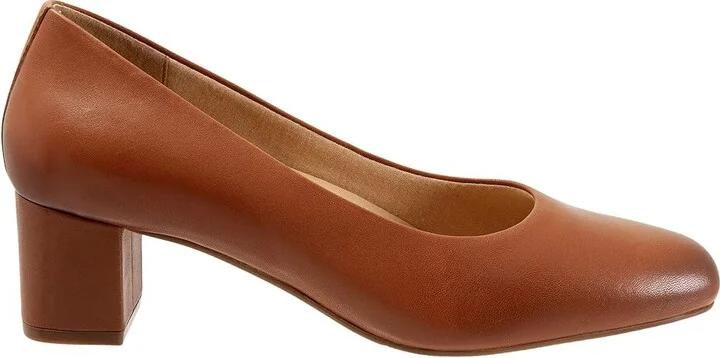 Trotters Daria High Women's Heels Luggage : 5.5 M (B), Suede - Image 7