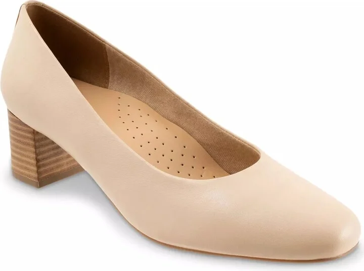 Beige Leather