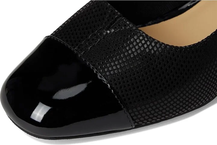Trotters Dea Women's 1-2 inch heel Shoes Black Mini Dot : 7.5 M (B), Leather - Image 7