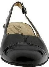 Trotters Dea Women's 1-2 inch heel Shoes Black Patent/Black Leather : 6 N (AA) - Image 5