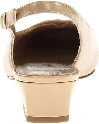 Trotters Dea Women's 1-2 inch heel Shoes Nude : 5.5 M (B), Leather - Image 5