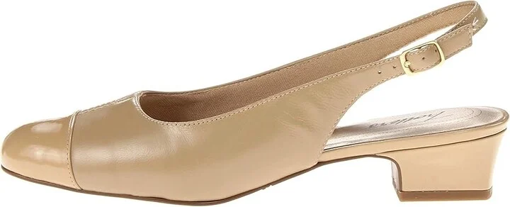 Trotters Dea Women's 1-2 inch heel Shoes Nude : 5.5 M (B), Leather - Image 7