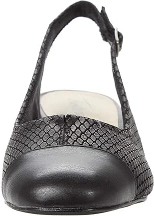 Trotters Dea Women's Shoes Black Diamond Veg Cald Leather : 6 N (AA) - Image 5