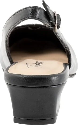 Trotters Dea Women's Shoes Black Embossed : 7 M (B), Leather - Image 4