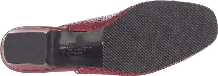 Trotters Dea Women's Shoes Burgundy Diamond Veg Calf Leather : 6 N (AA) - Image 3