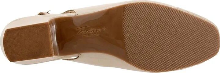 Trotters Dea Women's Shoes Ivory Embossed : 10.5 M (B), Leather - Image 3