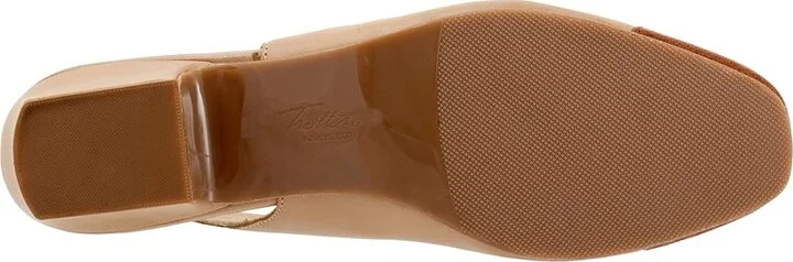 Trotters Dea Women's Shoes Nude/Luggage Embossed : 5.5 M (B), Leather - Image 3