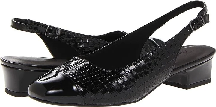 Black Metallic Croco