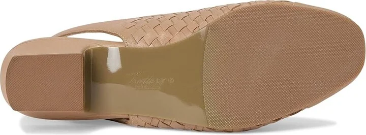 Trotters Dea Woven Women's Shoes Nude : 7.5 N (AA), Leather - Image 3