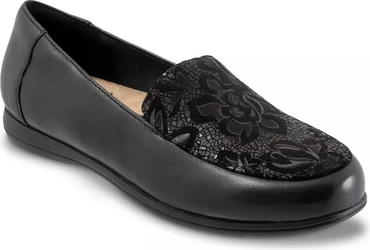 Black Floral Print