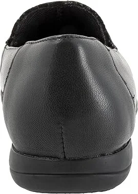 Trotters Deanna Women's Shoes Black Floral : 8 M (B), Leather/Textile - Image 4