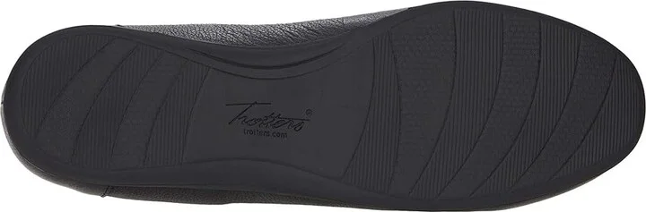 Trotters Deanna Women's Shoes Black Leather : 8.5 WW (EE) - Image 3