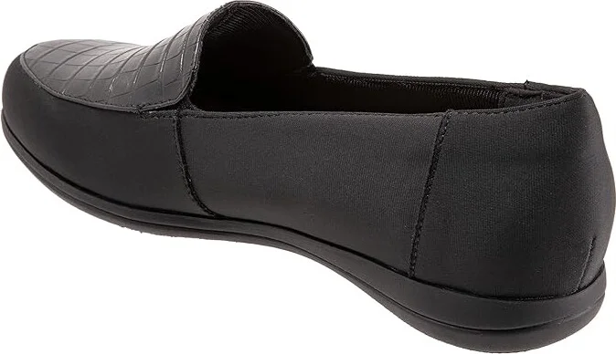 Trotters Deanna Women's Shoes Black Micro : 6 W (D), Leather - Image 4