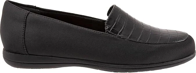 Trotters Deanna Women's Shoes Black Micro : 6 W (D), Leather - Image 7