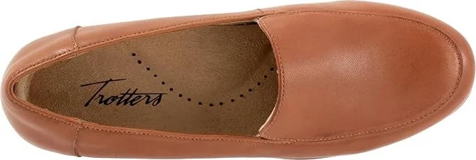 Trotters Deanna Women's Shoes Luggage : 9.5 W (D), Leather/Textile - Image 2