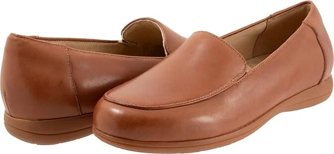 Trotters Deanna Women's Shoes Luggage : 9.5 W (D), Leather/Textile
