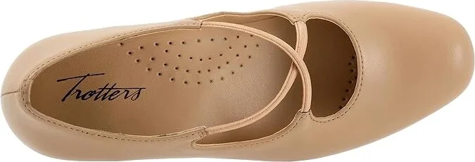 Trotters Demi High Women's Heels Nude : 6 WW (EE), Synthetic - Image 2