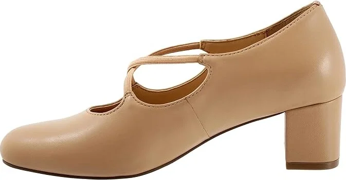 Trotters Demi High Women's Heels Nude : 6 WW (EE), Synthetic - Image 6
