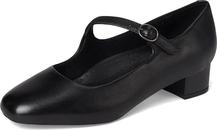 Trotters Desna High Women's Heels Black : 9 M (B), Leather/Rubber - Image 5