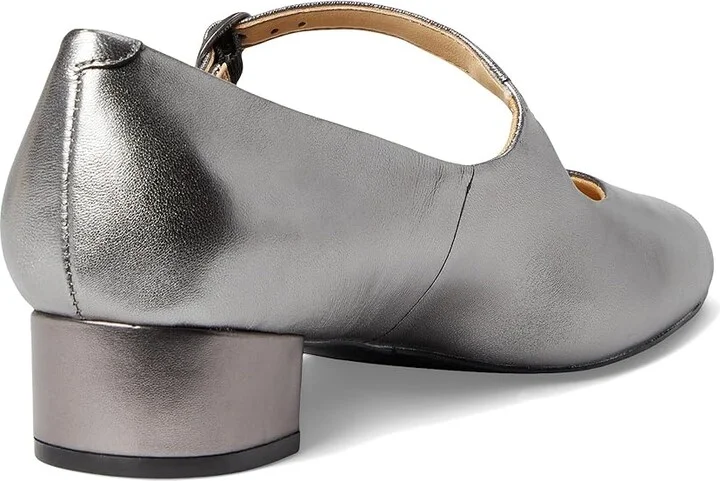 Trotters Desna High Women's Heels Pewter : 5 M (B), Leather/Rubber - Image 4