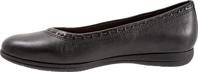 Trotters Dixie Women's Shoes Black : 6 N (AA), Leather - Image 6