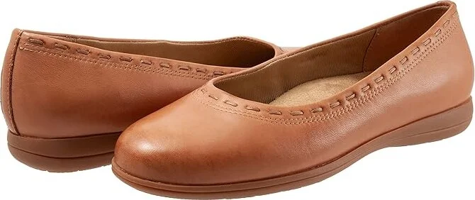 Trotters Dixie Women's Shoes Luggage : 6 M (B), Leather
