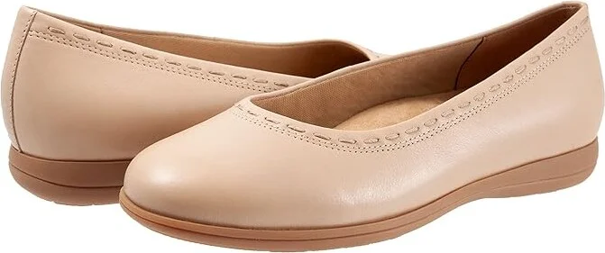 Trotters Dixie Women's Shoes Nude : 9.5 M (B), Leather