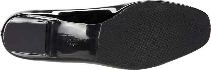 Trotters Doris Women's 1-2 inch heel Shoes Black Patent : 6.5 N (AA), Leather - Image 3