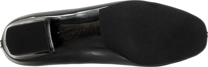 Trotters Doris Women's 1-2 inch heel Shoes Black Patent : 7.5 M (B), Leather - Image 3