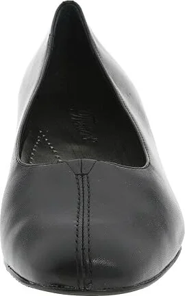 Trotters Doris Women's 1-2 inch heel Shoes Black Soft Kid : 10 S (3A), Leather - Image 5