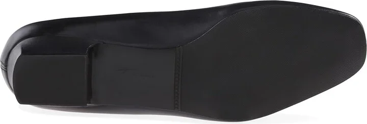 Trotters Doris Women's 1-2 inch heel Shoes Navy Soft Kid : 5 M (B), Leather - Image 3