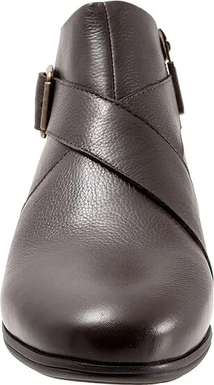 Trotters Doxie Women's Shoes Dark Brown : 9 W (D), Leather - Image 5
