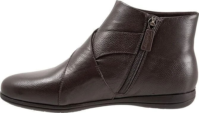 Trotters Doxie Women's Shoes Dark Brown : 9 W (D), Leather - Image 6