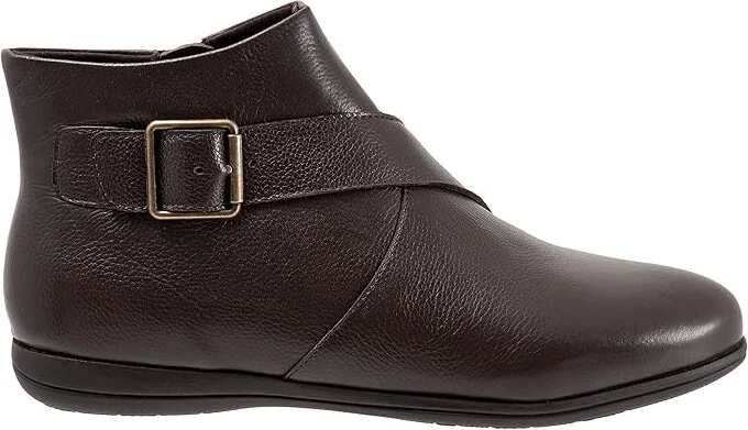 Trotters Doxie Women's Shoes Dark Brown : 9 W (D), Leather - Image 7
