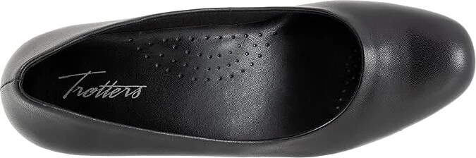 Trotters Dream High Women's Heels Black : 7 N (AA), Leather - Image 2