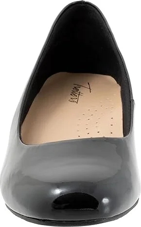 Trotters Dream High Women's Heels Black Patent : 6.5 M (B), Leather - Image 5