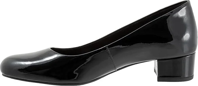 Trotters Dream High Women's Heels Black Patent : 6.5 M (B), Leather - Image 6