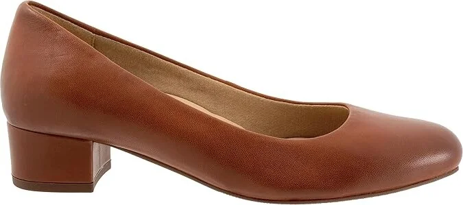 Trotters Dream High Women's Heels Luggage : 9 N (AA), Leather - Image 7