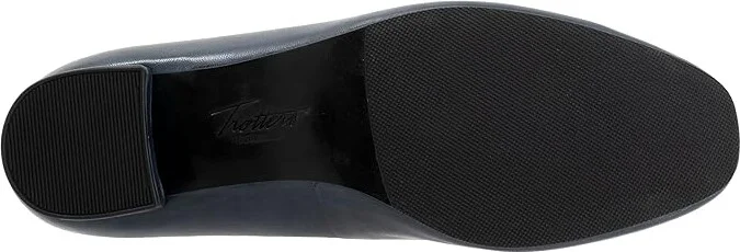 Trotters Dream High Women's Heels Navy : 9 W (D), Leather - Image 3