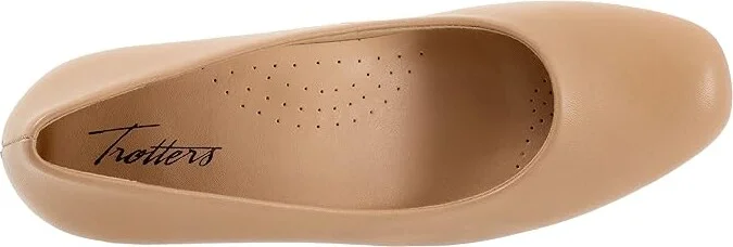 Trotters Dream High Women's Heels Nude : 10 N (AA), Leather - Image 2