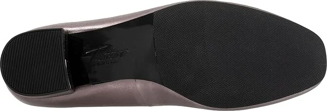 Trotters Dream High Women's Heels Pewter Metallic : 5.5 M (B), Leather - Image 3