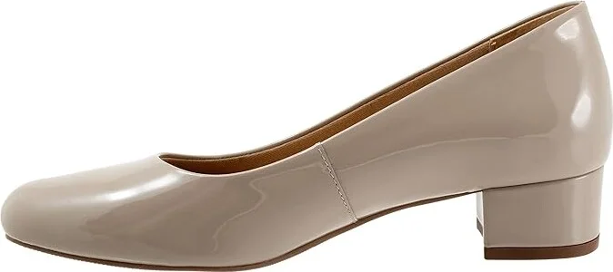 Trotters Dream High Women's Heels Stone Patent : 11 M (B), Leather - Image 6