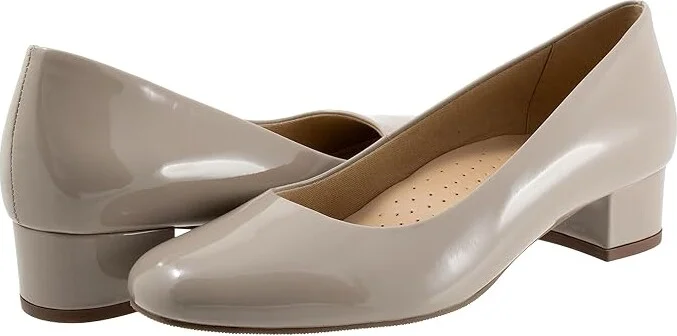 Trotters Dream High Women's Heels Stone Patent : 11 M (B), Leather