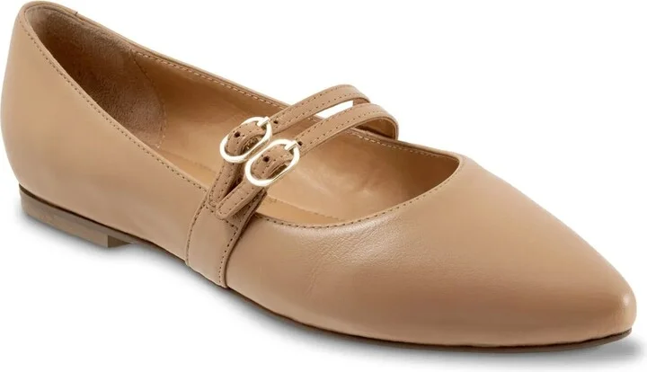 Trotters Emerald Mary Jane Flat