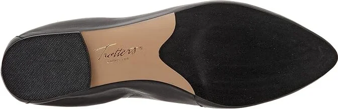 Trotters Emotion Women's Shoes Black/Tan Cheetah : 5 M (B), Leather/Suede - Image 3