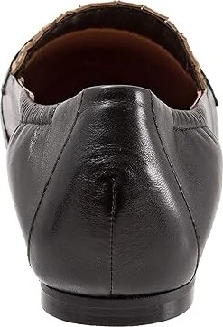 Trotters Emotion Women's Shoes Black/Tan Cheetah : 5 M (B), Leather/Suede - Image 4