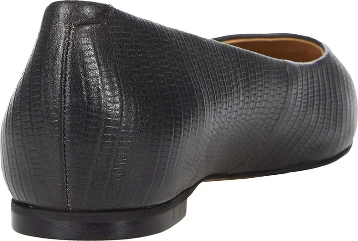 Trotters Estee Women's Slip-on Dress Shoes Black/Dark Grey Leather : 6 N (AA) - Image 4