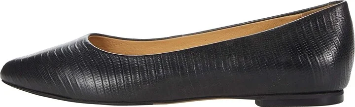 Trotters Estee Women's Slip-on Dress Shoes Black/Dark Grey Leather : 6 N (AA) - Image 6