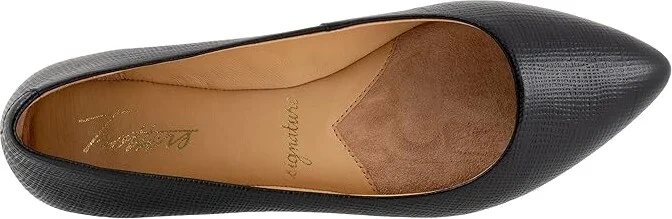Trotters Estee Women's Slip-on Dress Shoes Black Embossed : 7.5 M (B) - Image 2